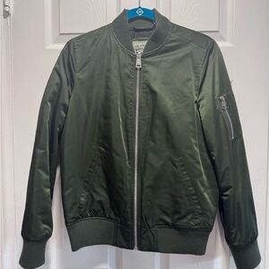 Levi's Dark Green Bomber Jacket